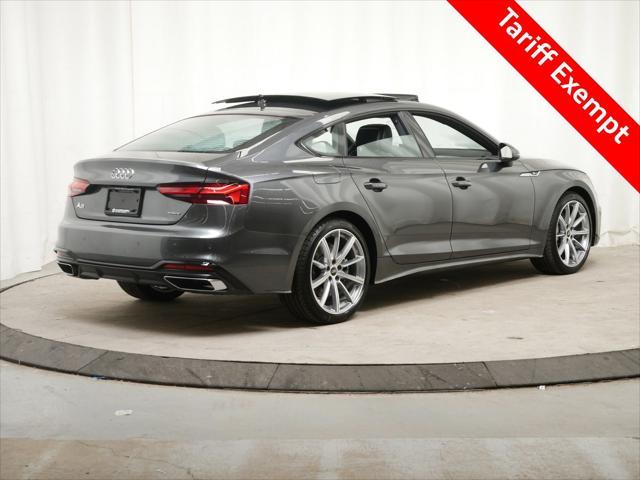 new 2025 Audi A5 Sportback car, priced at $52,575