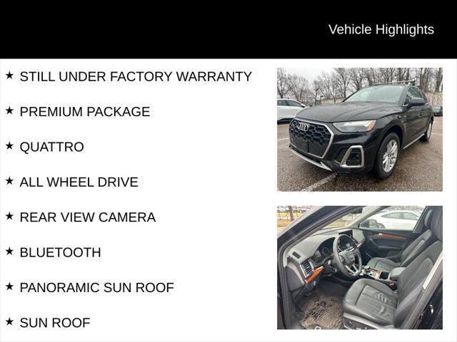 used 2022 Audi Q5 car, priced at $34,477