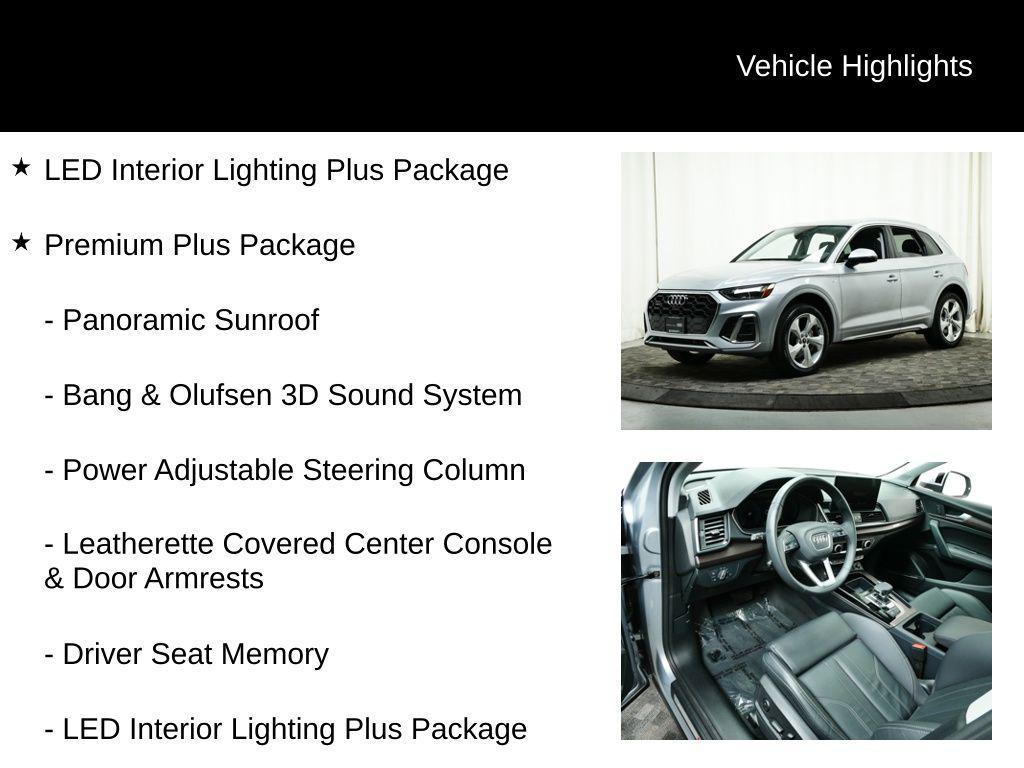 used 2025 Audi Q5 car, priced at $47,977