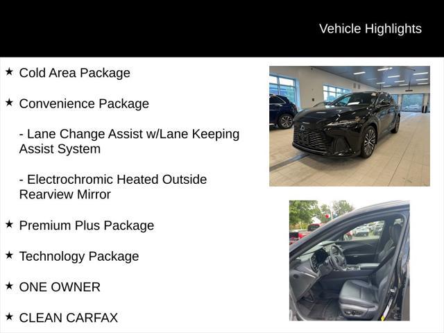 used 2024 Lexus RX 350 car, priced at $59,977