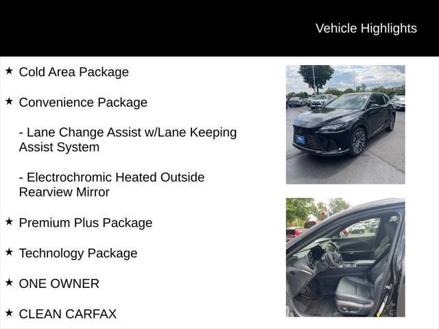 used 2024 Lexus RX 350 car, priced at $59,977