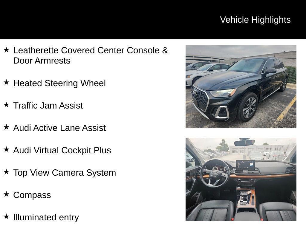 used 2023 Audi Q5 car, priced at $34,977