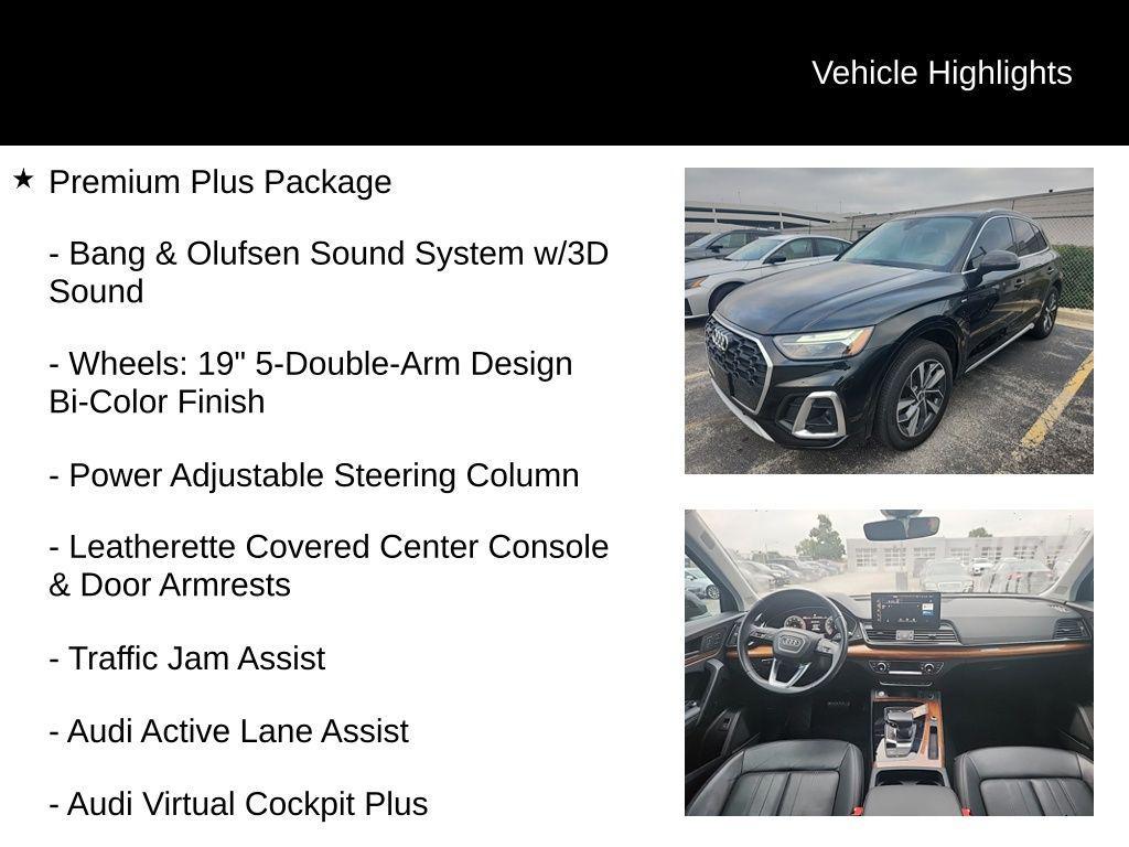 used 2023 Audi Q5 car, priced at $34,977