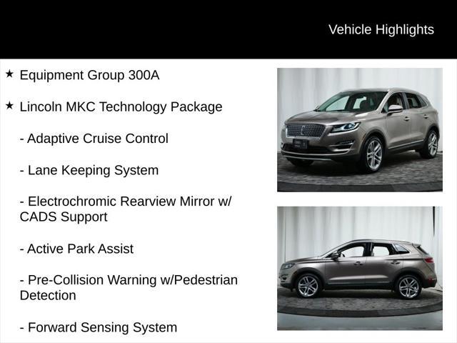 used 2019 Lincoln MKC car, priced at $21,977