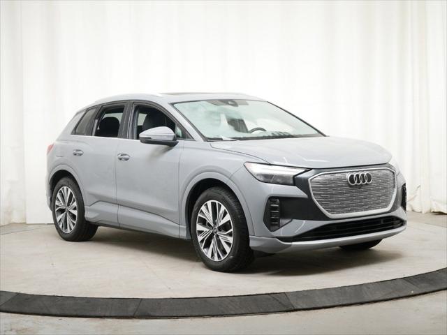 new 2025 Audi Q4 e-tron car, priced at $53,720