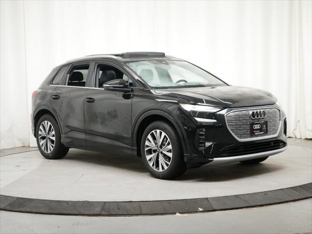 new 2025 Audi Q4 e-tron car, priced at $54,315