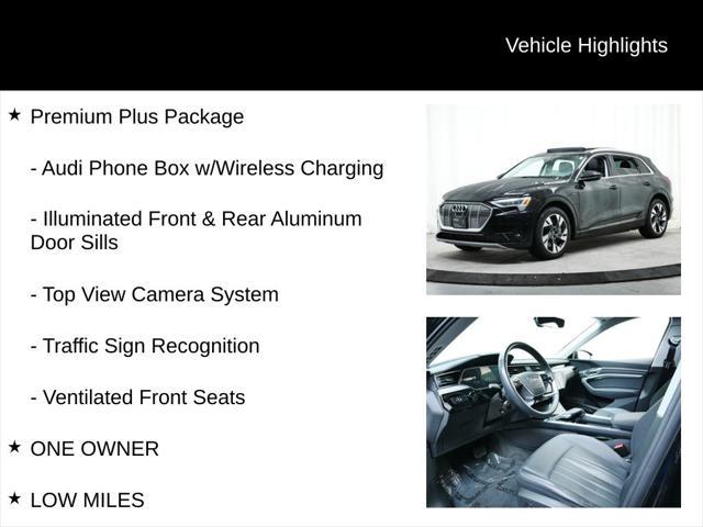 used 2022 Audi e-tron car, priced at $37,977
