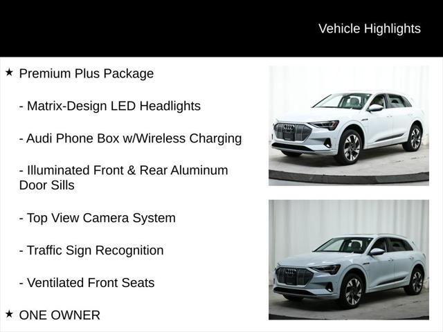 used 2022 Audi e-tron car, priced at $37,977
