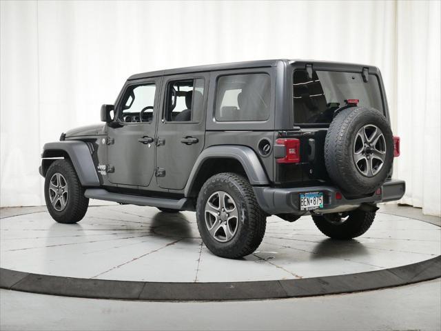 used 2018 Jeep Wrangler Unlimited car, priced at $22,599