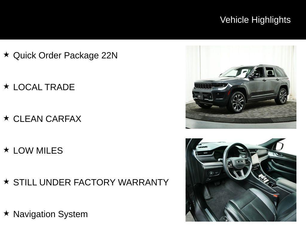 used 2022 Jeep Grand Cherokee car, priced at $36,977
