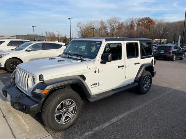 used 2022 Jeep Wrangler Unlimited car, priced at $31,499