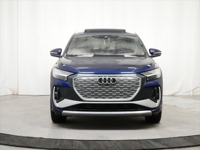 new 2025 Audi Q4 e-tron car, priced at $67,215