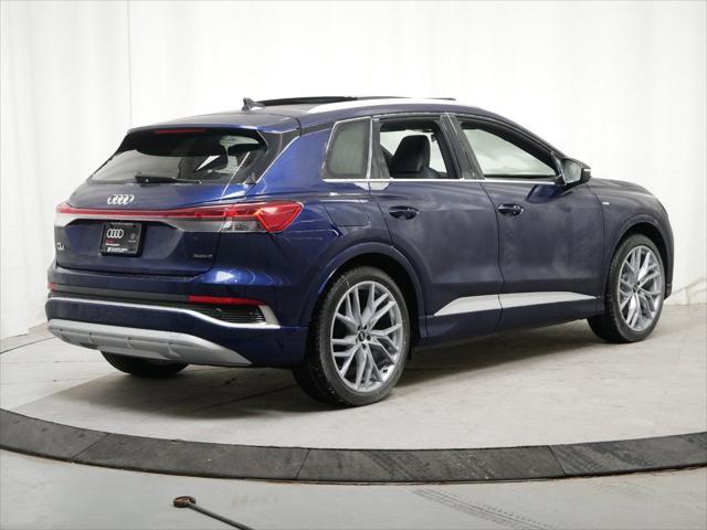 new 2025 Audi Q4 e-tron car, priced at $67,215