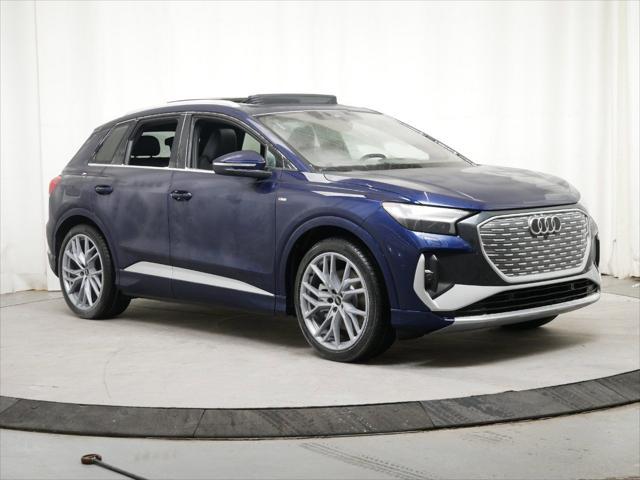 new 2025 Audi Q4 e-tron car, priced at $67,215