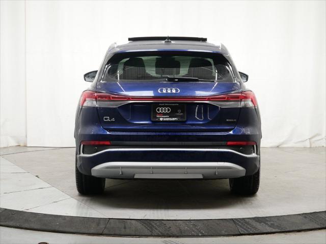 new 2025 Audi Q4 e-tron car, priced at $67,215