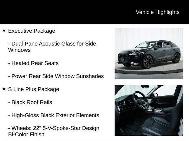 used 2023 Audi Q8 car, priced at $67,777