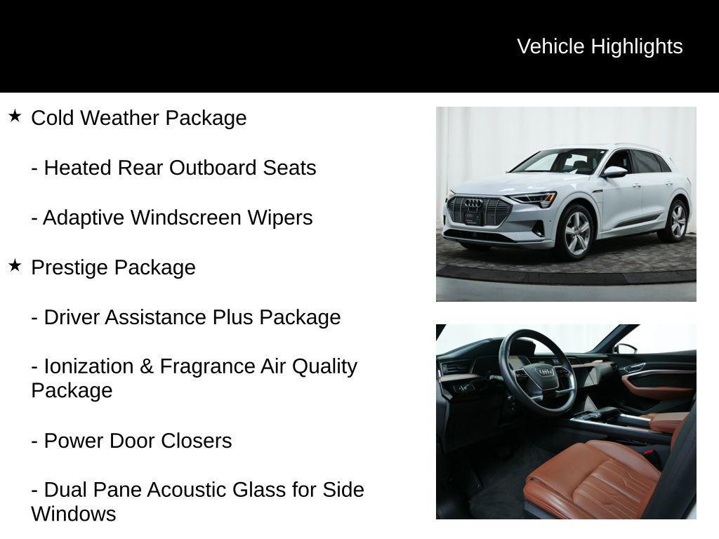 used 2019 Audi e-tron car, priced at $26,977