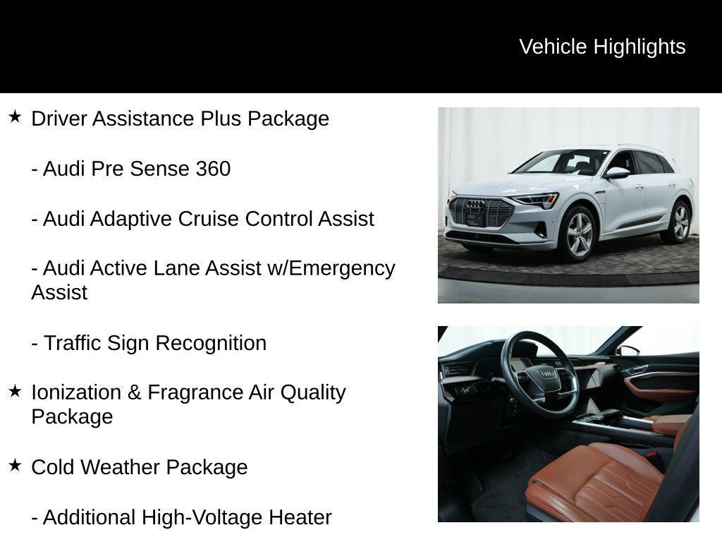 used 2019 Audi e-tron car, priced at $26,977