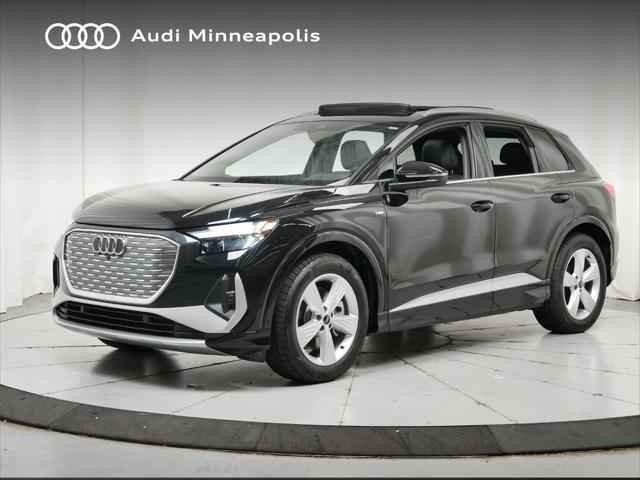 new 2024 Audi Q4 e-tron car, priced at $57,528