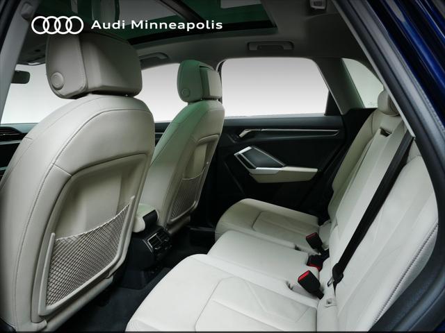 used 2024 Audi Q3 car, priced at $37,477