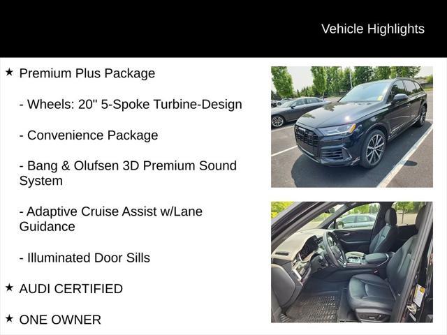 used 2022 Audi Q7 car, priced at $49,977