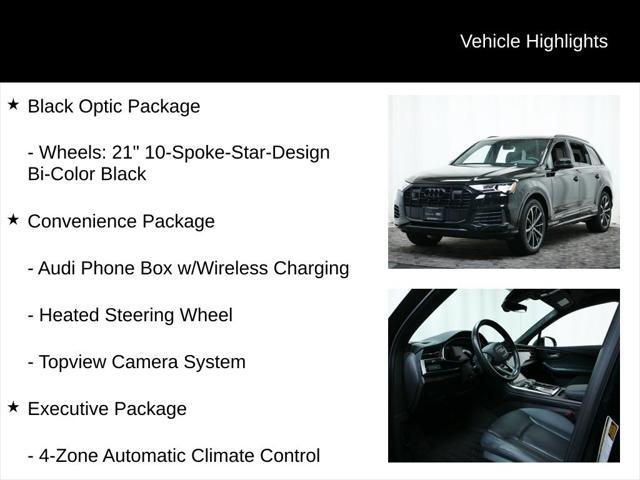 used 2022 Audi Q7 car, priced at $48,977