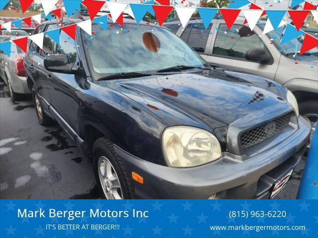 used 2003 Hyundai Santa Fe car, priced at $2,450