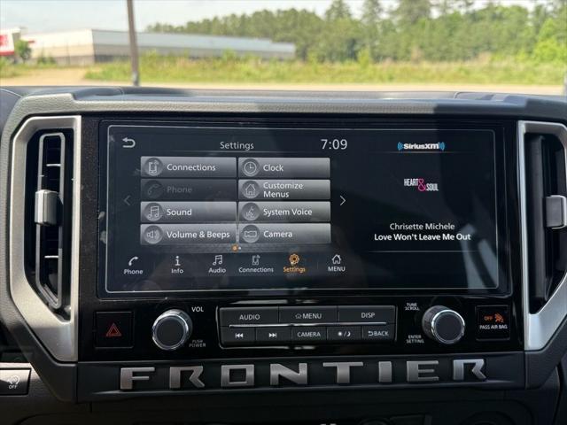 new 2025 Nissan Frontier car, priced at $40,205