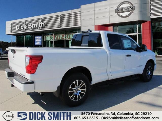 new 2024 Nissan Titan car, priced at $55,345