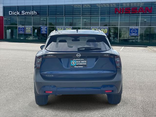 new 2025 Nissan Kicks car, priced at $27,095
