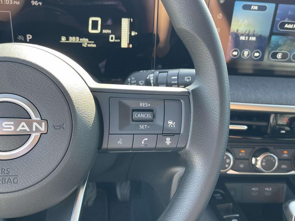 new 2025 Nissan Kicks car, priced at $25,595