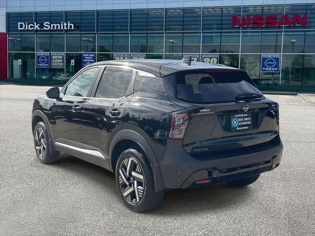 new 2025 Nissan Kicks car, priced at $25,595