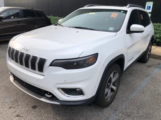 used 2021 Jeep Cherokee car, priced at $24,352