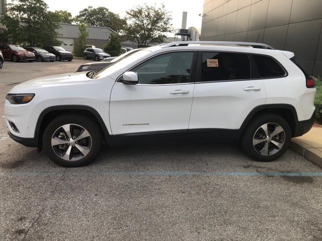 used 2021 Jeep Cherokee car, priced at $24,352