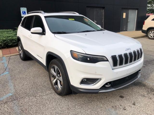 used 2021 Jeep Cherokee car, priced at $24,352