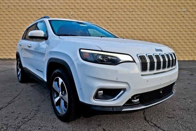 used 2021 Jeep Cherokee car, priced at $19,999