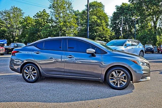 used 2021 Nissan Versa car, priced at $15,490