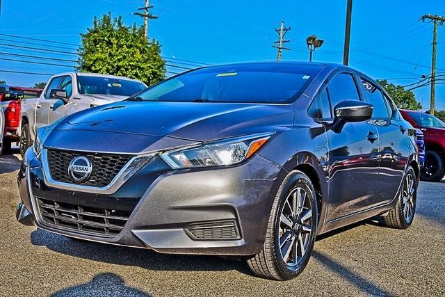 used 2021 Nissan Versa car, priced at $15,490