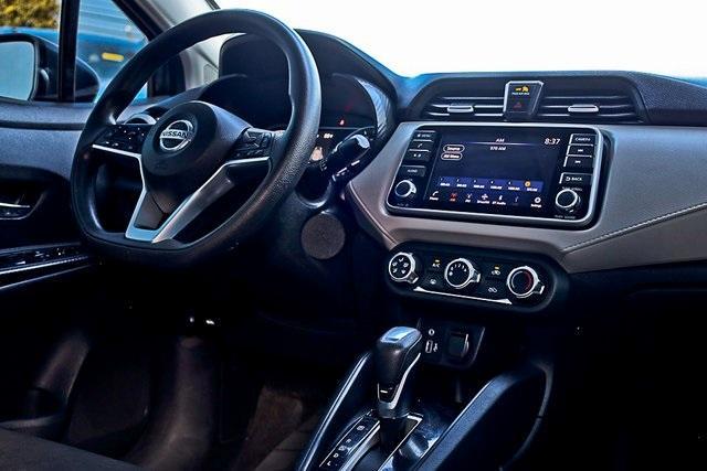 used 2021 Nissan Versa car, priced at $15,490