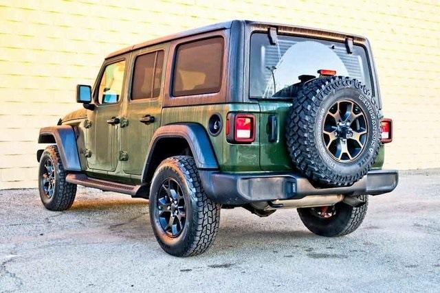 used 2021 Jeep Wrangler Unlimited car, priced at $32,285