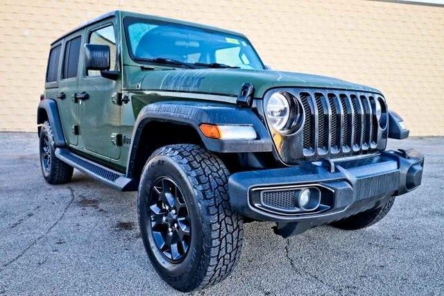 used 2021 Jeep Wrangler Unlimited car, priced at $32,285