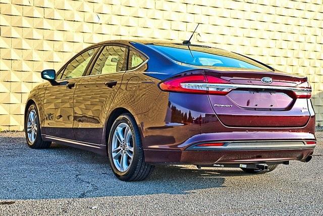 used 2018 Ford Fusion car, priced at $14,681