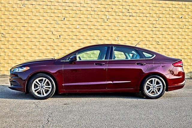 used 2018 Ford Fusion car, priced at $14,681
