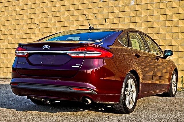 used 2018 Ford Fusion car, priced at $14,681