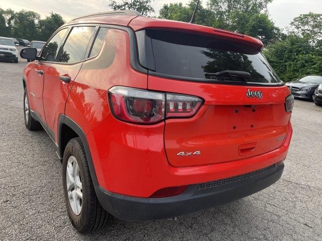 used 2018 Jeep Compass car, priced at $12,854