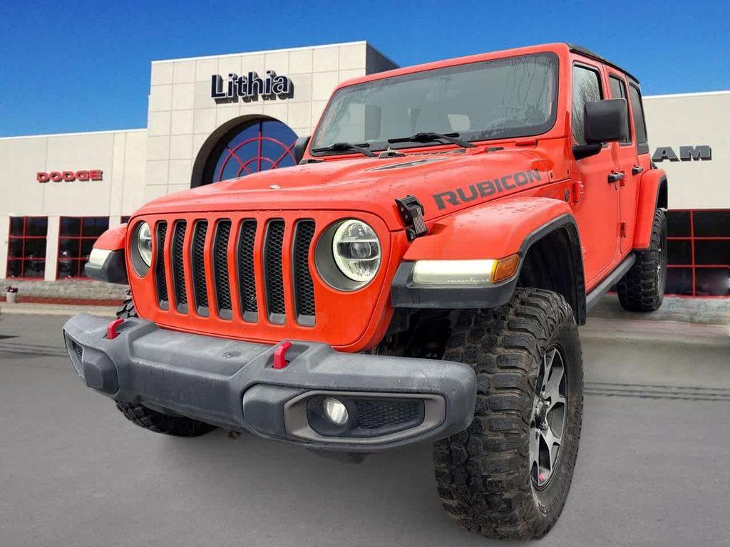used 2020 Jeep Wrangler Unlimited car, priced at $28,925