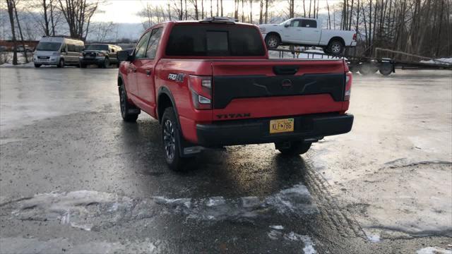 used 2022 Nissan Titan car, priced at $39,100