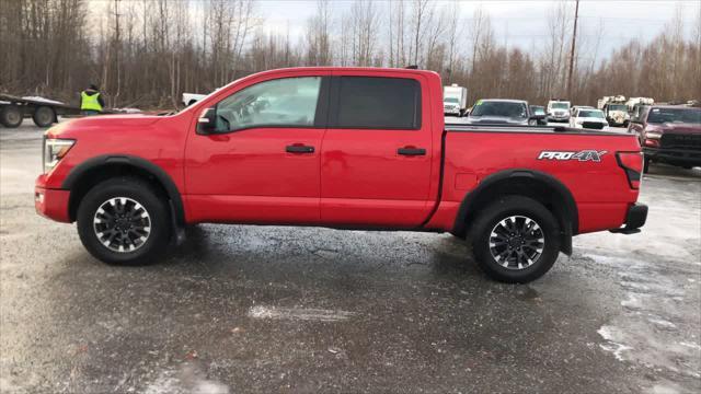 used 2022 Nissan Titan car, priced at $39,100