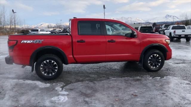 used 2022 Nissan Titan car, priced at $39,100