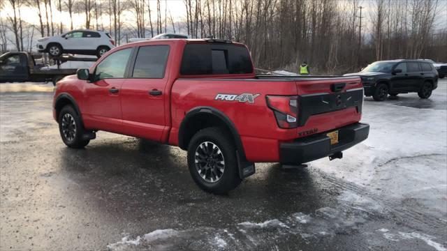 used 2022 Nissan Titan car, priced at $39,100